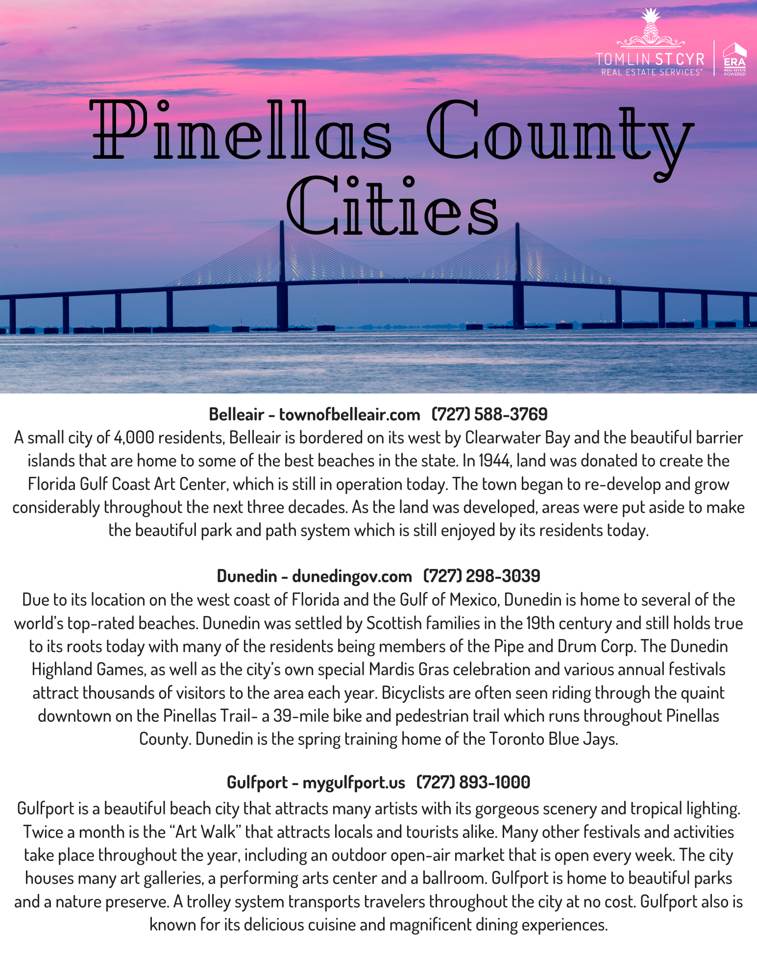 Pinellas County Cities 1
